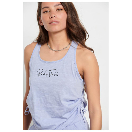 Bodytalk Γυναικεία αμάνικη μπλούζα Cropped Top